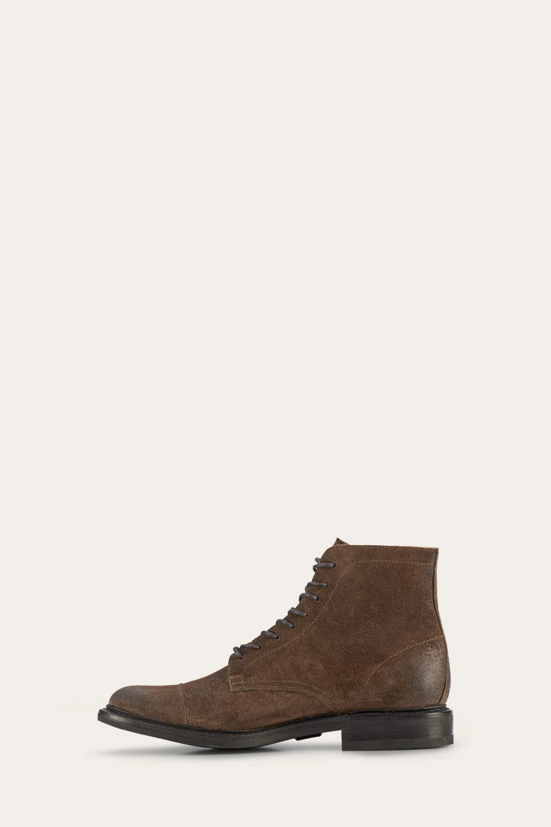 Seth Cap Toe Lace Up - Dark Brown - Pre-Loved