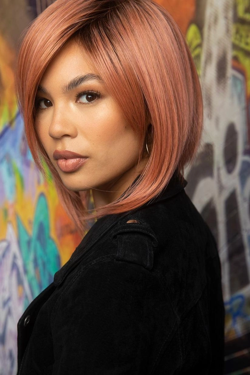 Silky Sleek Wig by Rene of Paris | Synthetic (High Heat Machine Made)