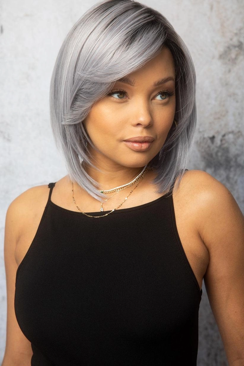 Silky Sleek Wig by Rene of Paris | Synthetic (High Heat Machine Made)