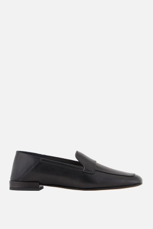 smooth leather loafers
