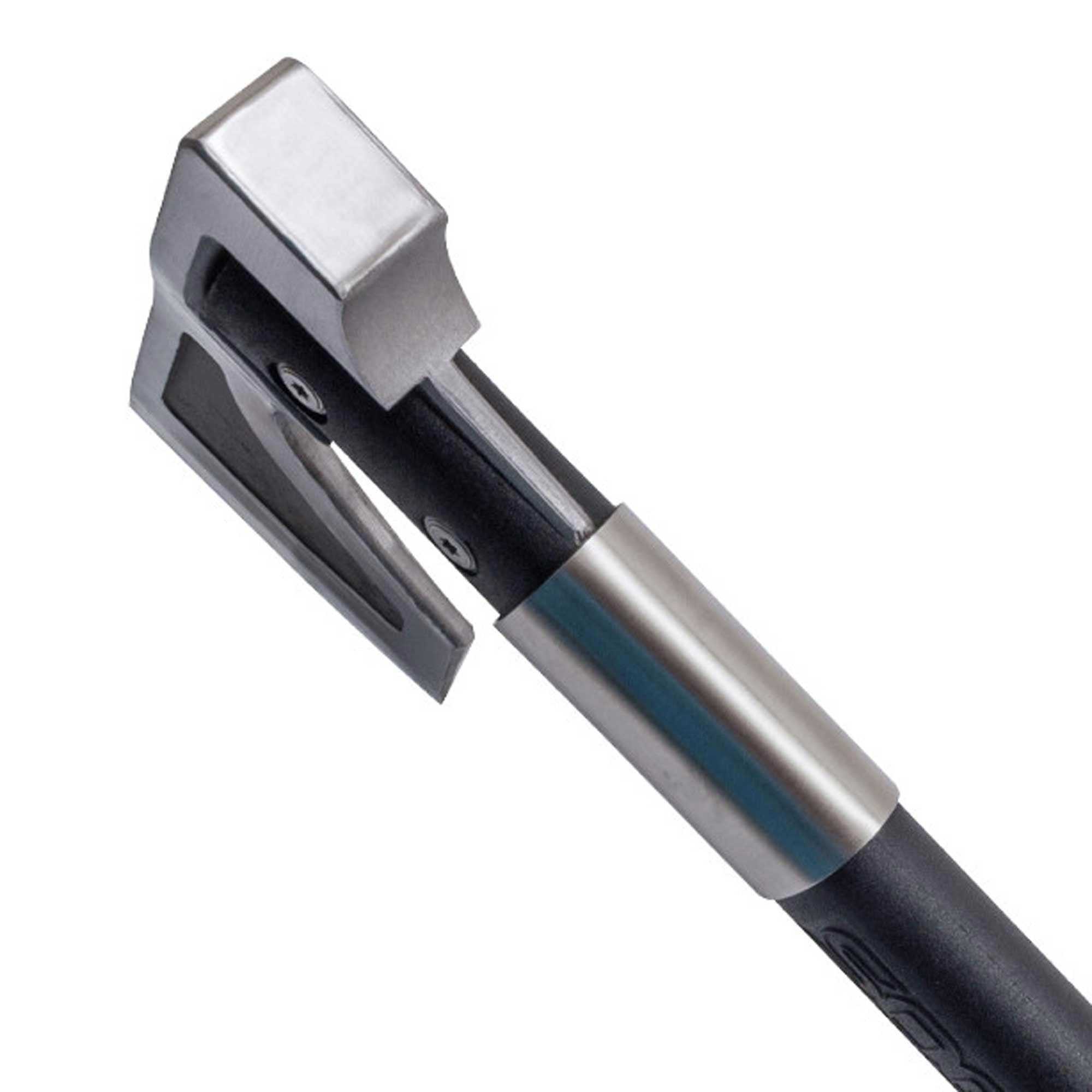 SOG Camp Axe - Brushed Finish Stainless Steel Head with Black Handle | CH1001-CP