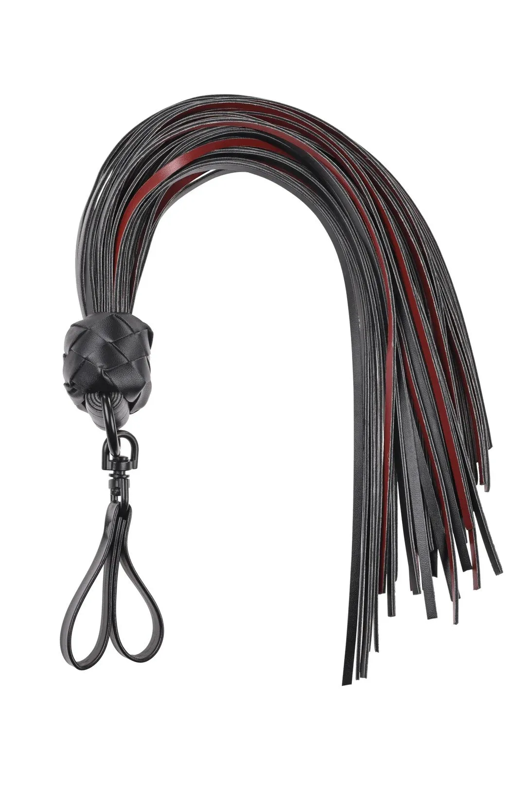 Sportsheets Saffron Red & Black Finger Flogger