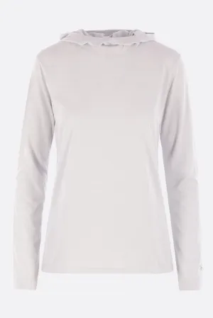 Taema hoodie in lightweight jersey