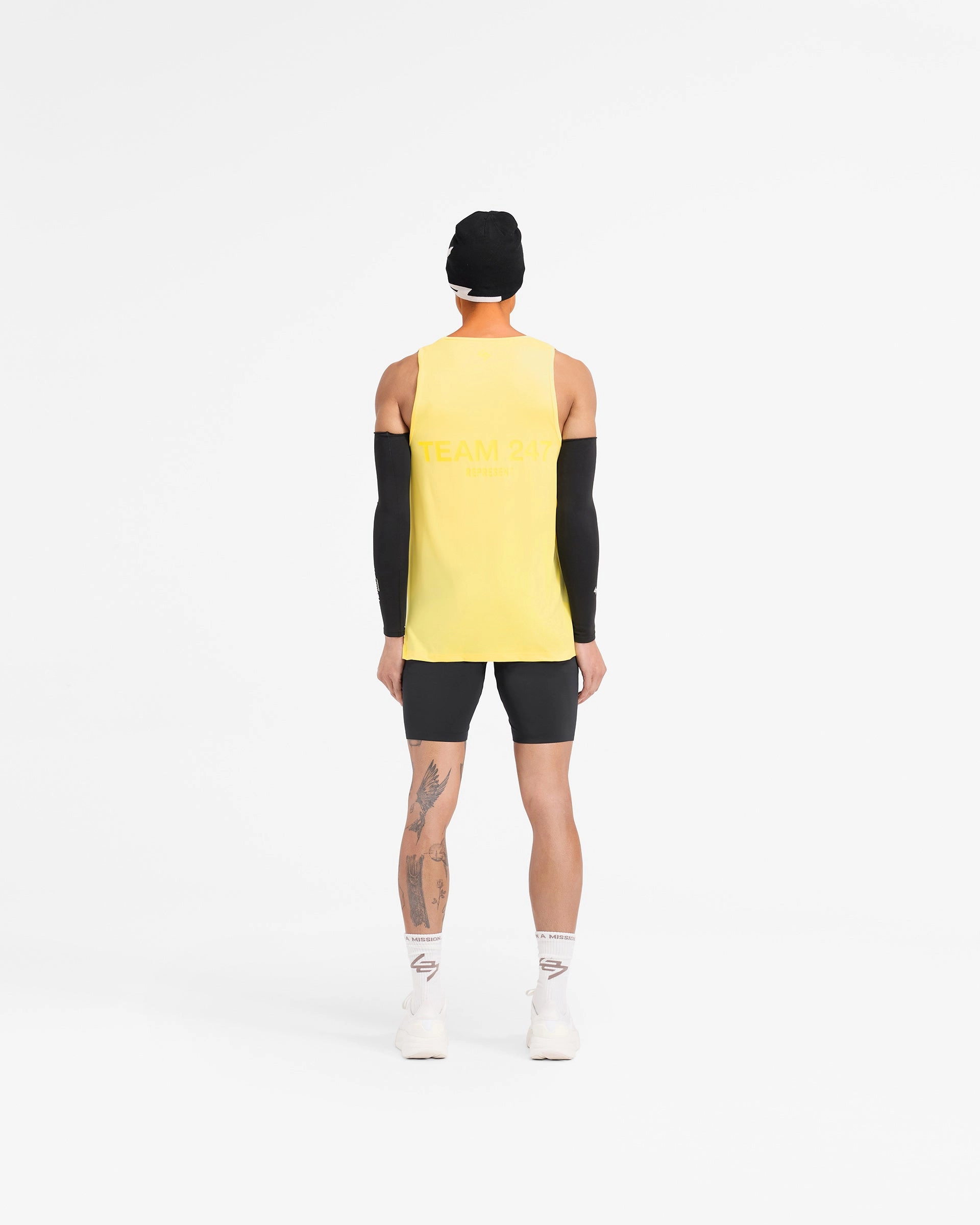 Team 247 Run Vest - Lemon