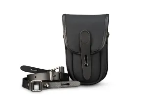 TEN–16 Camera Bag - Black FibreNyte / Black Leather
