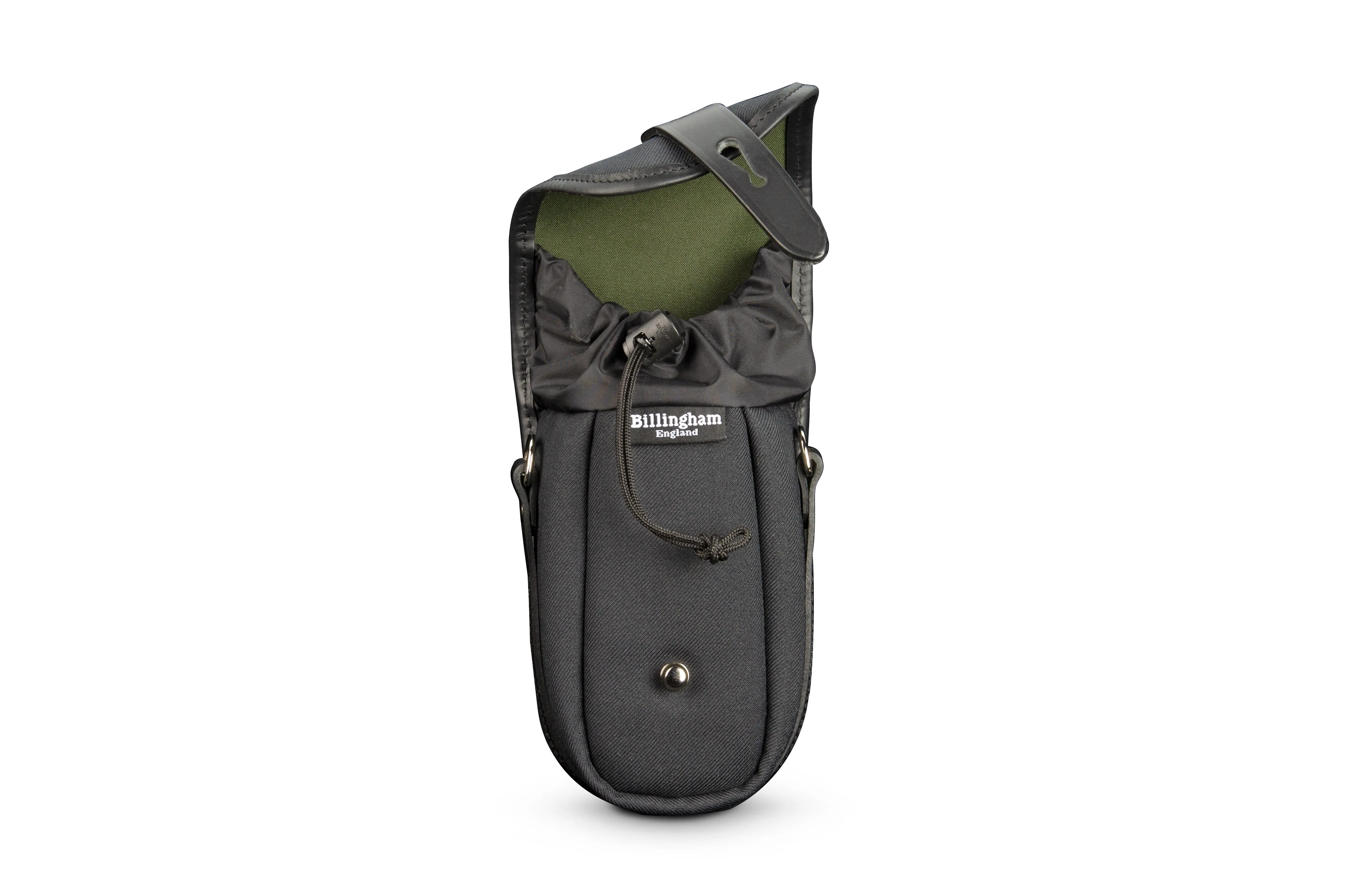 TEN–16 Camera Bag - Black FibreNyte / Black Leather