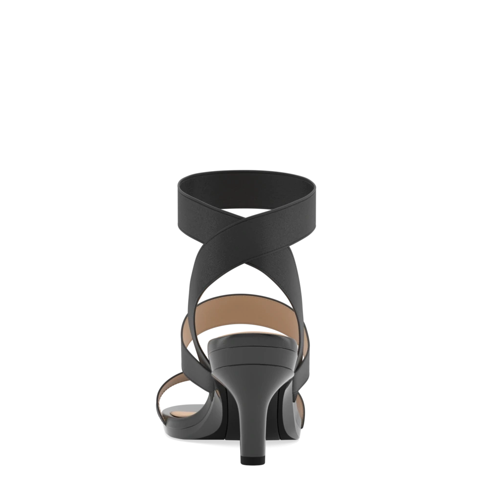 The Adrianna - Coal   Stiletto Heel Kit 3 Coal