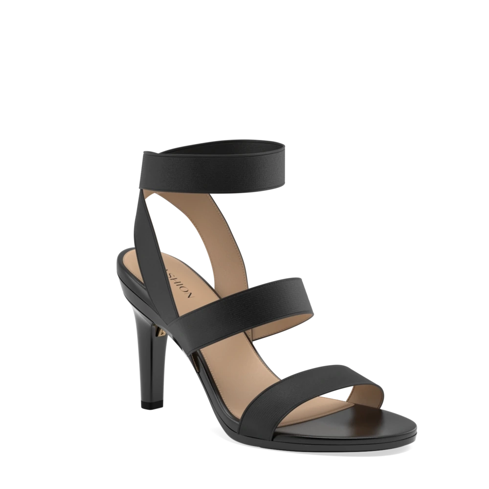 The Adrianna - Coal   Stiletto Heel Kit 4 Coal