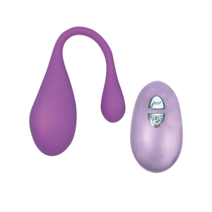 THE VIBENSE PLEASURE EGG MASSAGER WITH REMOTE - Purple