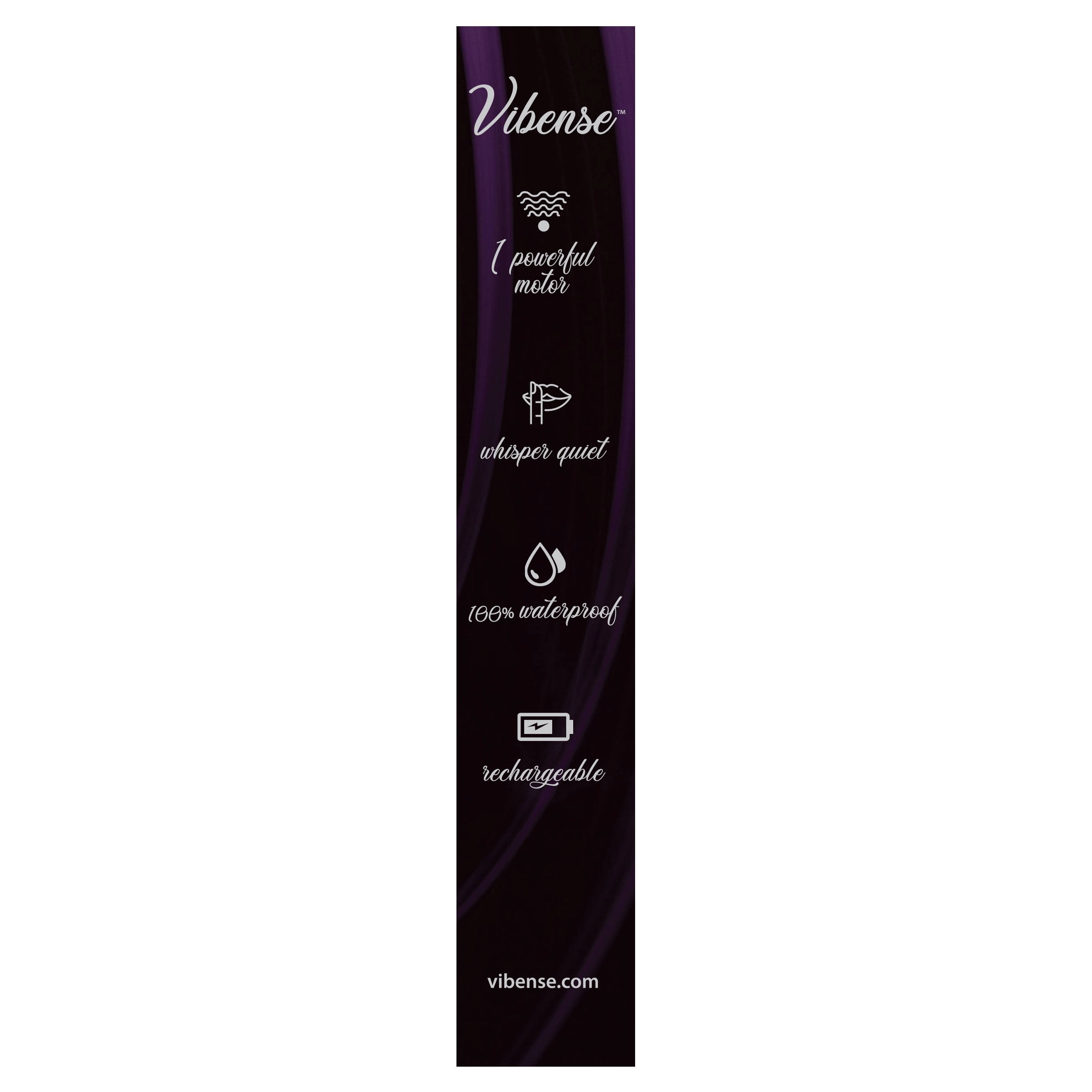 THE VIBENSE PLEASURE EGG MASSAGER WITH REMOTE - Purple