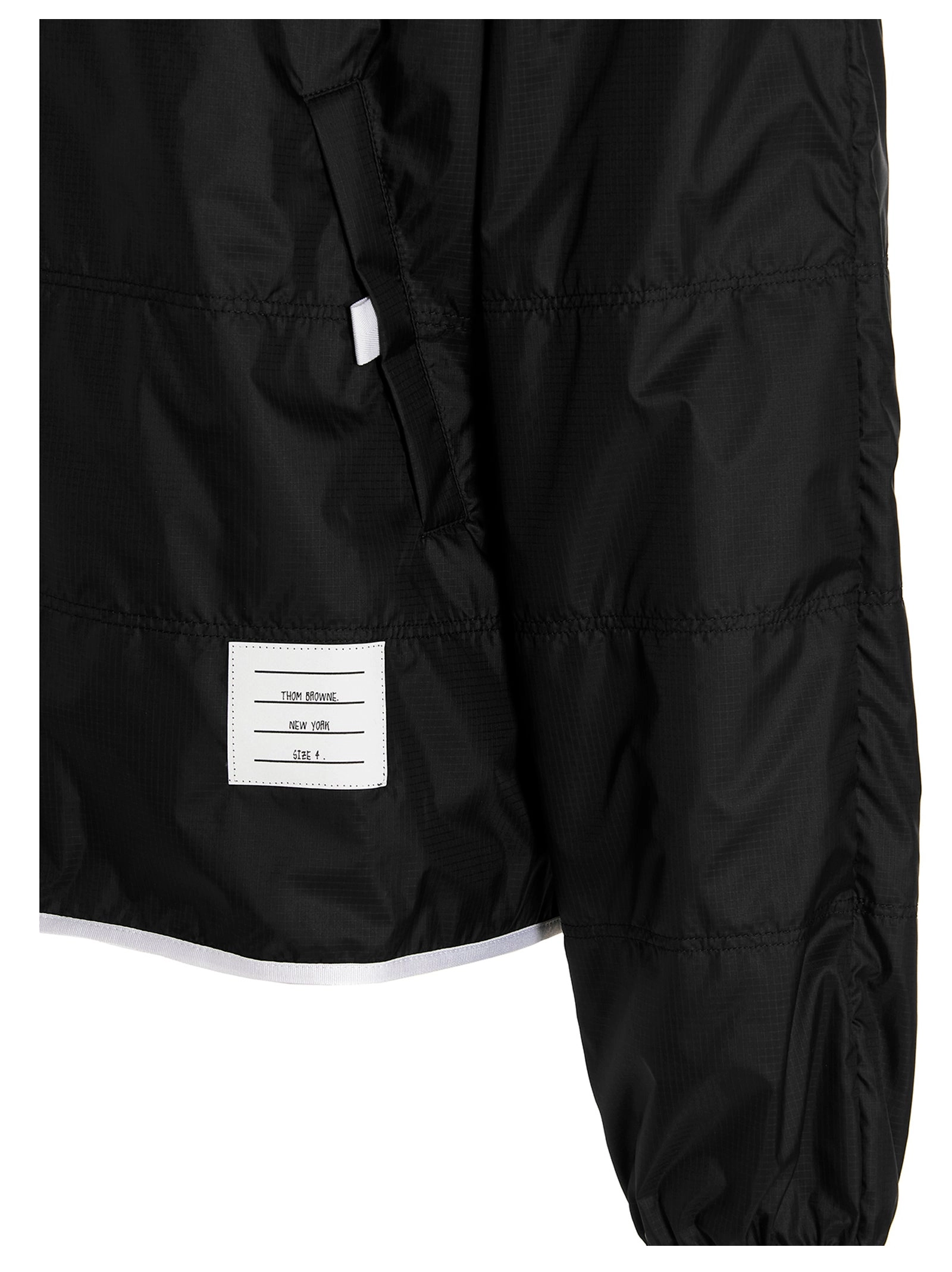 Thom Browne Logo Patch Lightweight Jacket