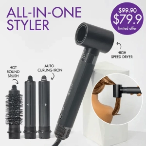 US PLUG Support 110V | Luvme 4-in-1 Styling Hair Dryer Set with US Plug, Effortless Versatile Styling | Add-on Item