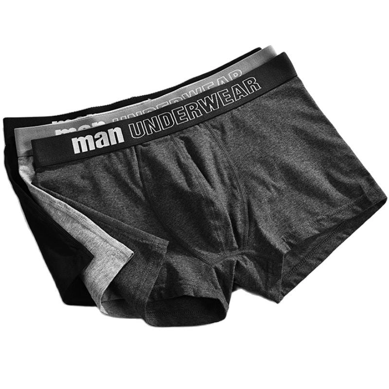 West Louis™ Men Cotton Soft Boxers Underwear 4Pcs