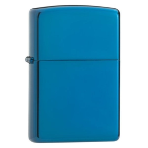 Zippo 20446 Classic Sapphire Windproof Plain Lighter