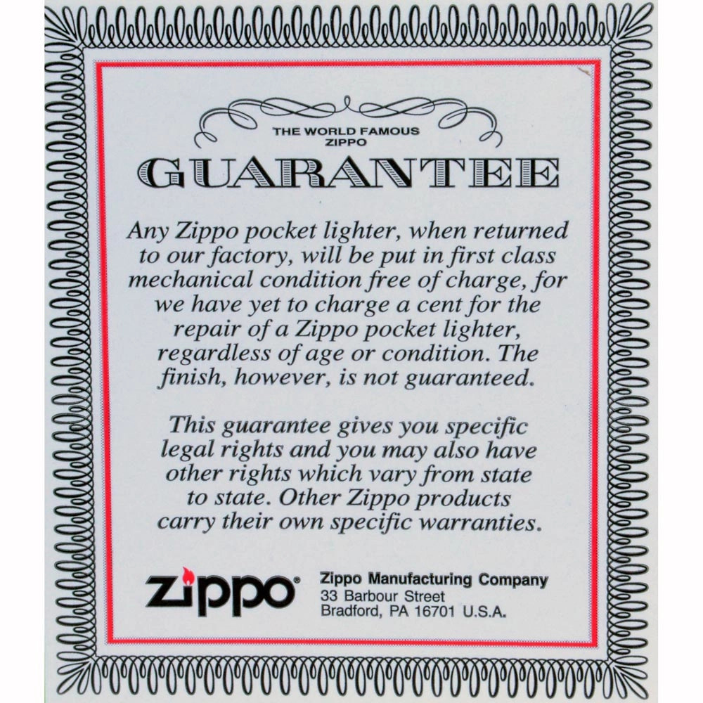 Zippo 20446 Classic Sapphire Windproof Plain Lighter