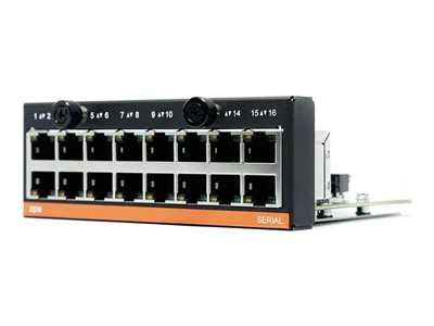 ZPE Nodegrid - Expansion module - serial x 16 - for P/N: ZPE-NSR-COMP2-EXPN, ZPE-NSR-COMP3-EXPN, ZPE-NSR-COVER, ZPE-NSR-M2-5G-W5 ZPE-NSR-16S-EXPN