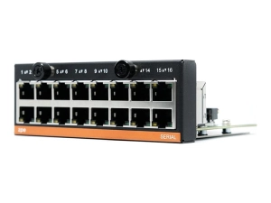 ZPE Nodegrid - Expansion module - serial x 16 - for P/N: ZPE-NSR-COMP2-EXPN, ZPE-NSR-COMP3-EXPN, ZPE-NSR-COVER, ZPE-NSR-M2-5G-W5 ZPE-NSR-16S-EXPN